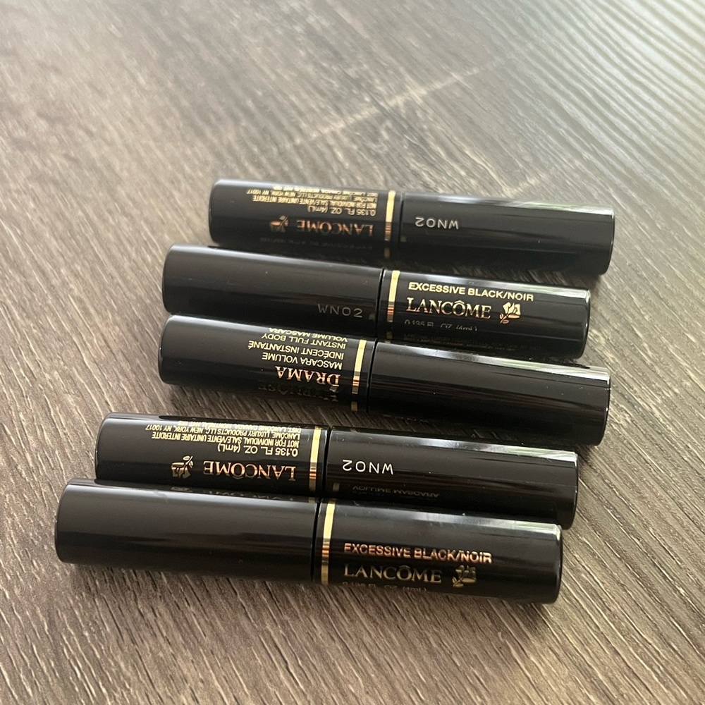 5 New Lancome Hypnose Drama Mascara 4ml*5